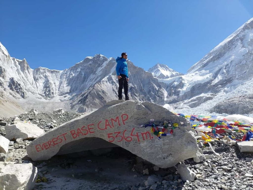 Top of the Everest Base Camp Trek Top of the Everest Base Camp Trek