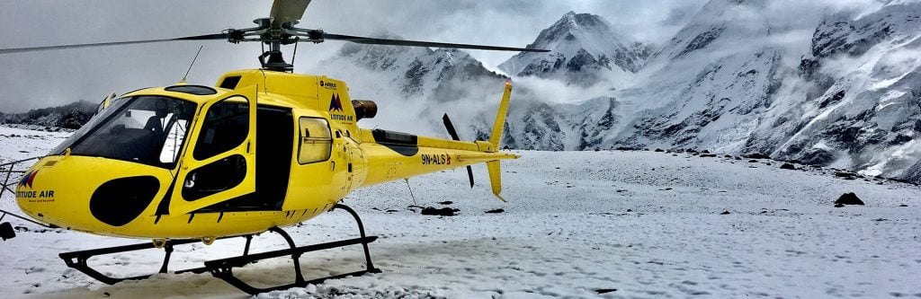 Everest base camp helicopter tour